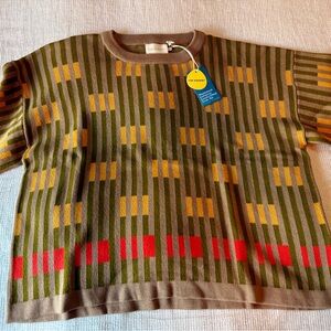 NWT The Endery Bauhaus Sweater Tee M/L